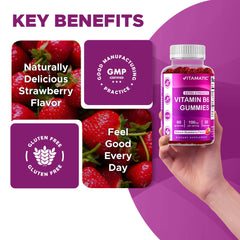 Vitamatic B6 100mg bottle packaging