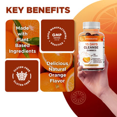 Vitamatic Bacillus Coagulans probiotic bottle emphasizes probiotic blend.