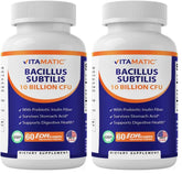 Vitamatic Bacillus Subtilis DR Capsule bottle front view