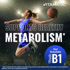 Supplement facts panel for Vitamatic Benfotiamine