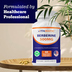 GMP compliant and FDA registered facility for Vitamatic Berberine
