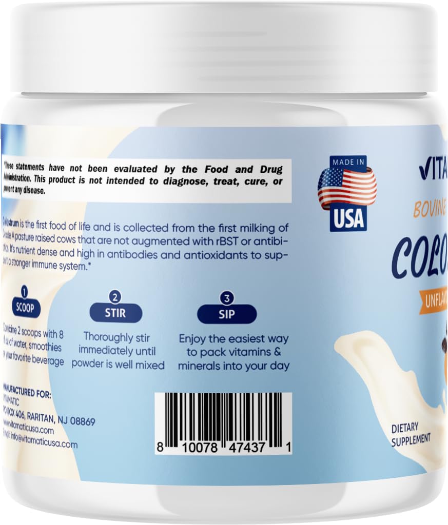 Close-up of 30% IgG on product label
