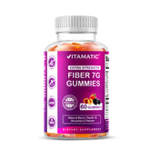 Vitamatic Prebiotic Fiber Gummies bottle – front view