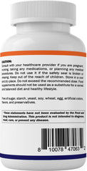 Made in USA GMP standards label for Vitamatic folic acid