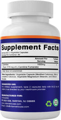 Vitamatic L-Carnitine Fumarate three-bottle set illustrating long-term value.