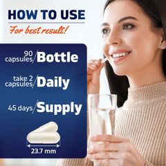 Close-up of Vitamatic magnesium aspartate capsules