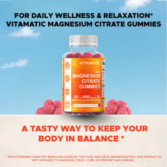 600mg per serving highlights potent magnesium in a chewable form