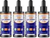 Vitamatic Melatonin 20mg liquid drops 4-pack front view