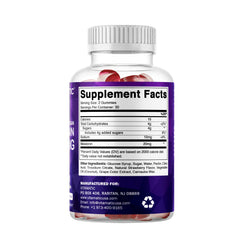 Free from starch, soy, yeast, wheat, egg, artificial colors, flavors and preservatives