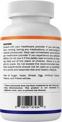 Free from soy, yeast, wheat, egg and artificial additives on label