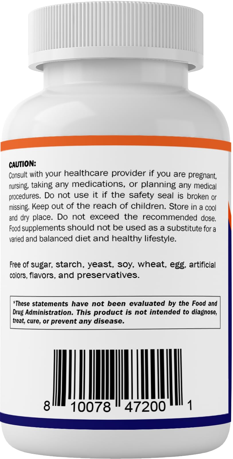 Made in USA GMP standard statement on Vitamatic selenium bottle