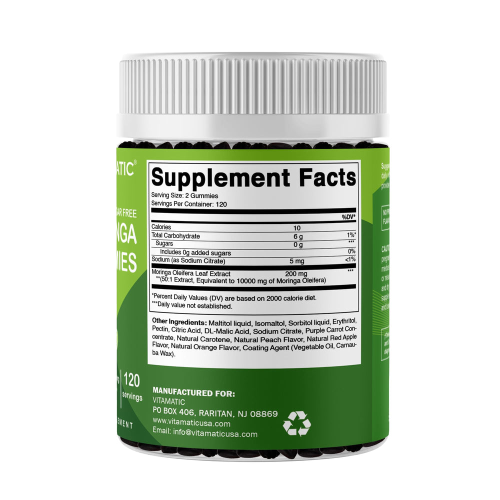 Pectin-based vegan-friendly gummies icon on packaging