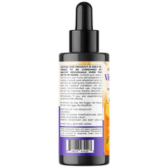 Sugar-free label on Vitamatic Vitamin A drops bottle