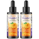 Vitamatic Vitamin A liquid drops bottle front