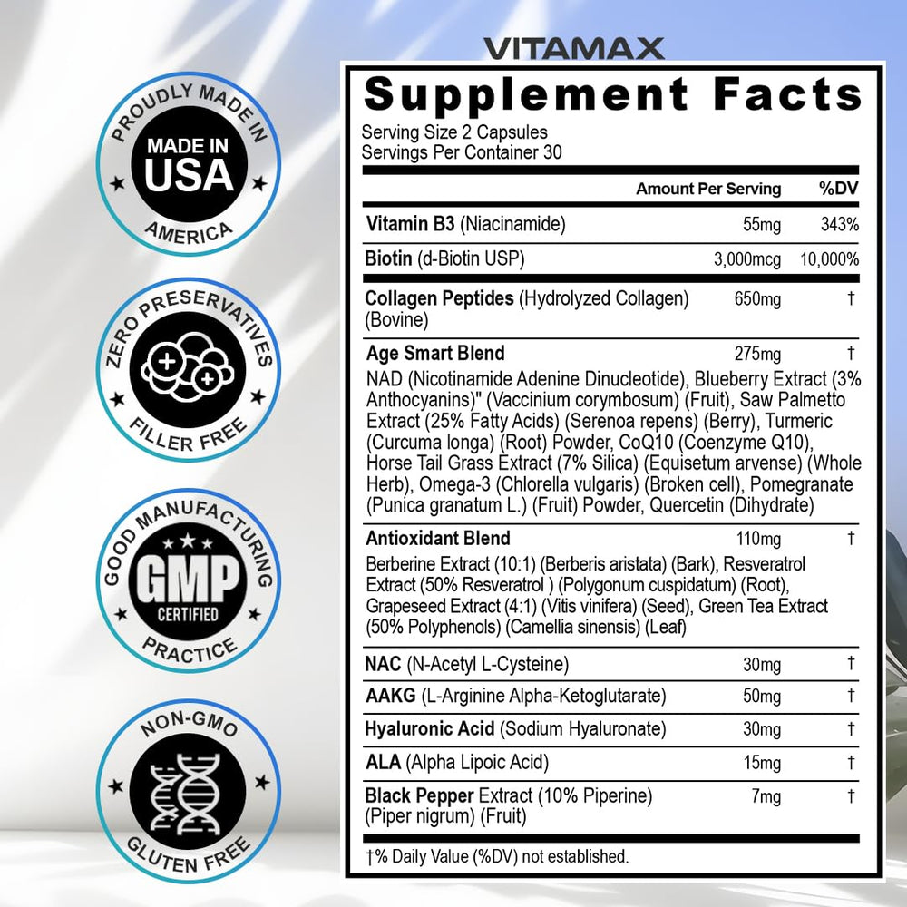 Made in USA in a cGMP facility