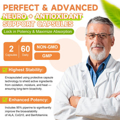 Vitamins B complex and Vitamin C for nerve health