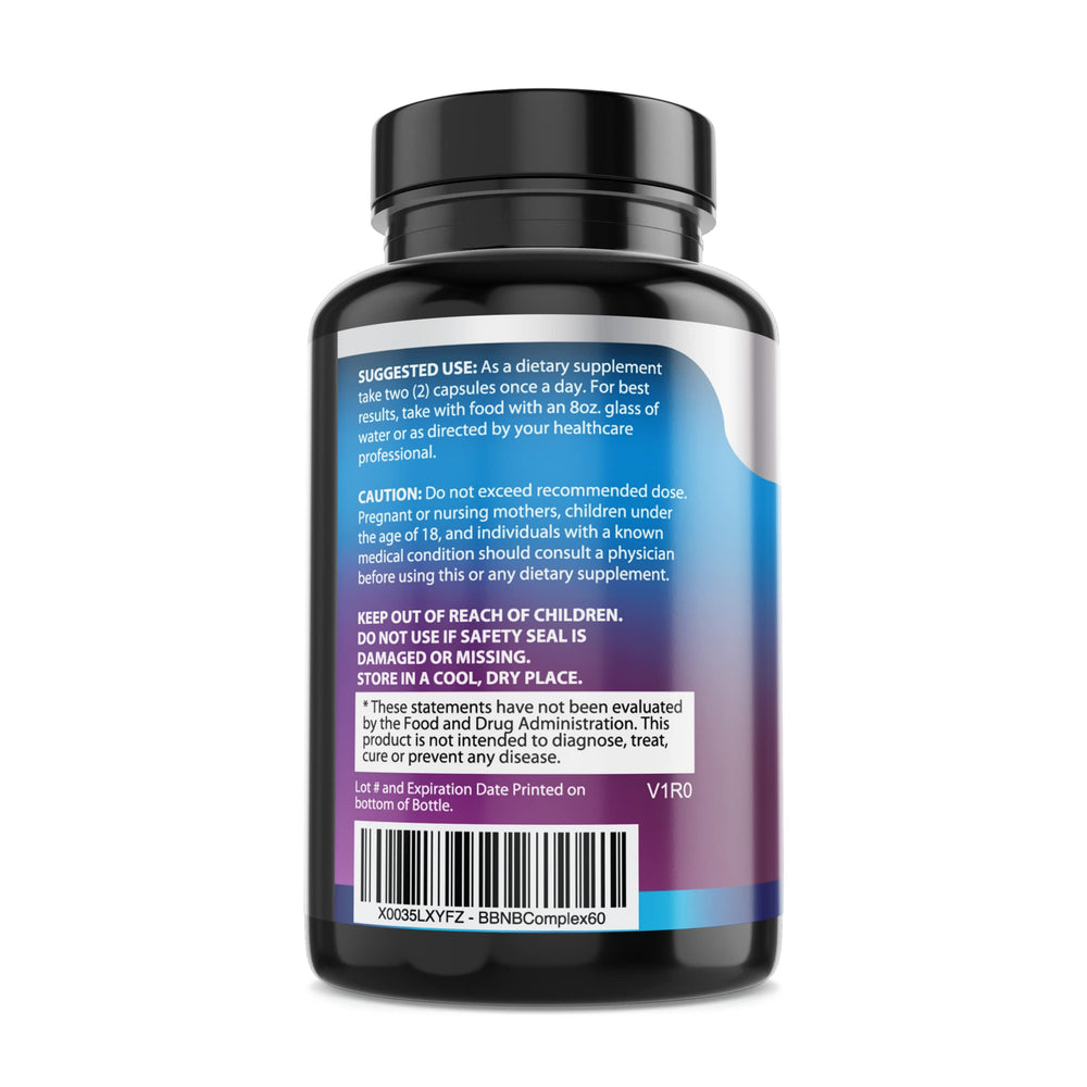 Illustration of immune, energy, and metabolism support from Vitamin B Complex