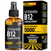 Bottle of Vitamin B12 Sublingual Spray 5000 mcg