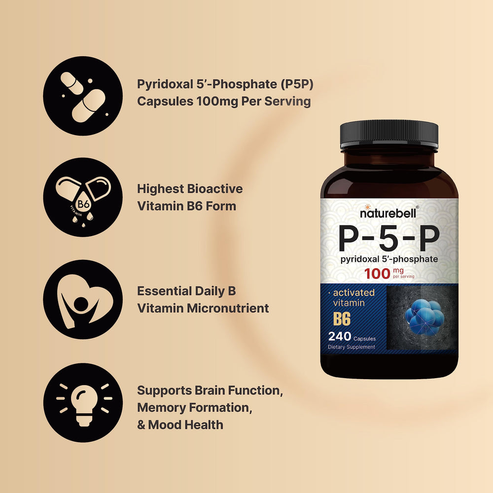 Bioavailable vitamin B6 (P5P) absorption