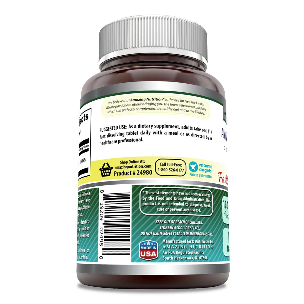 Vitamin B7 Biotin non-GMO gluten-free made in USA