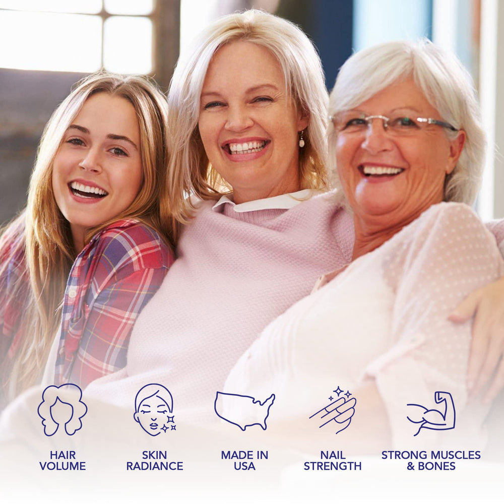 Vitamins supplement highlighting bioavailability and beauty benefits