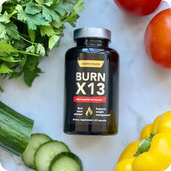 Illustration of 13 ingredients for weight loss support