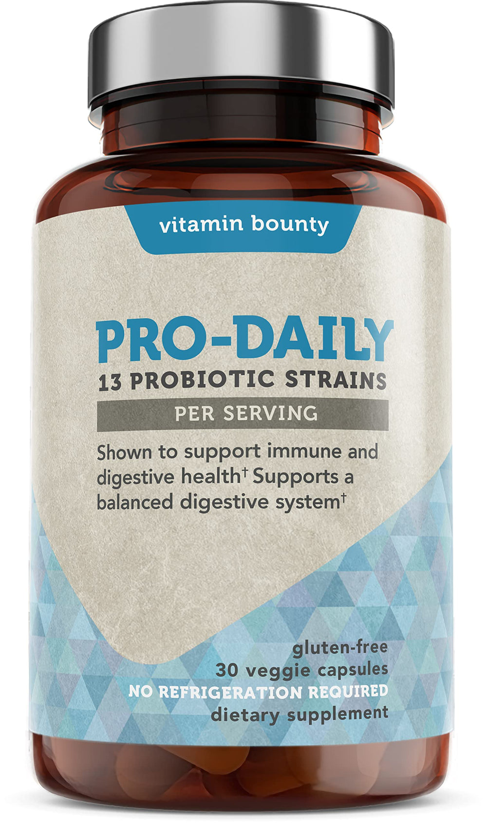Graphic showing Lactobacillus and Bifidobacterium strains for gut health