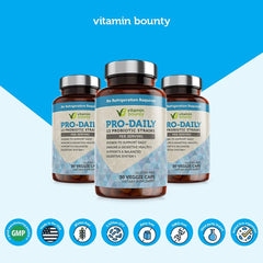 Healthy digestion concept with capsules and nutrient absorption illustration