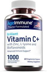 Vitamin C 1000mg complex with L-Lysine, Zinc and Bioflavonoids
