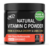 Natural Vitamin C powder from Acerola cherry and Camu Camu