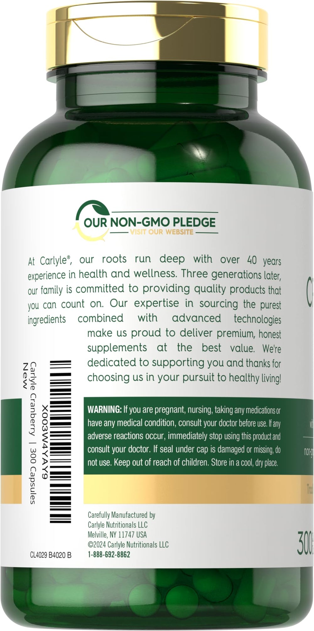 Vitamin C and cranberry extract depiction