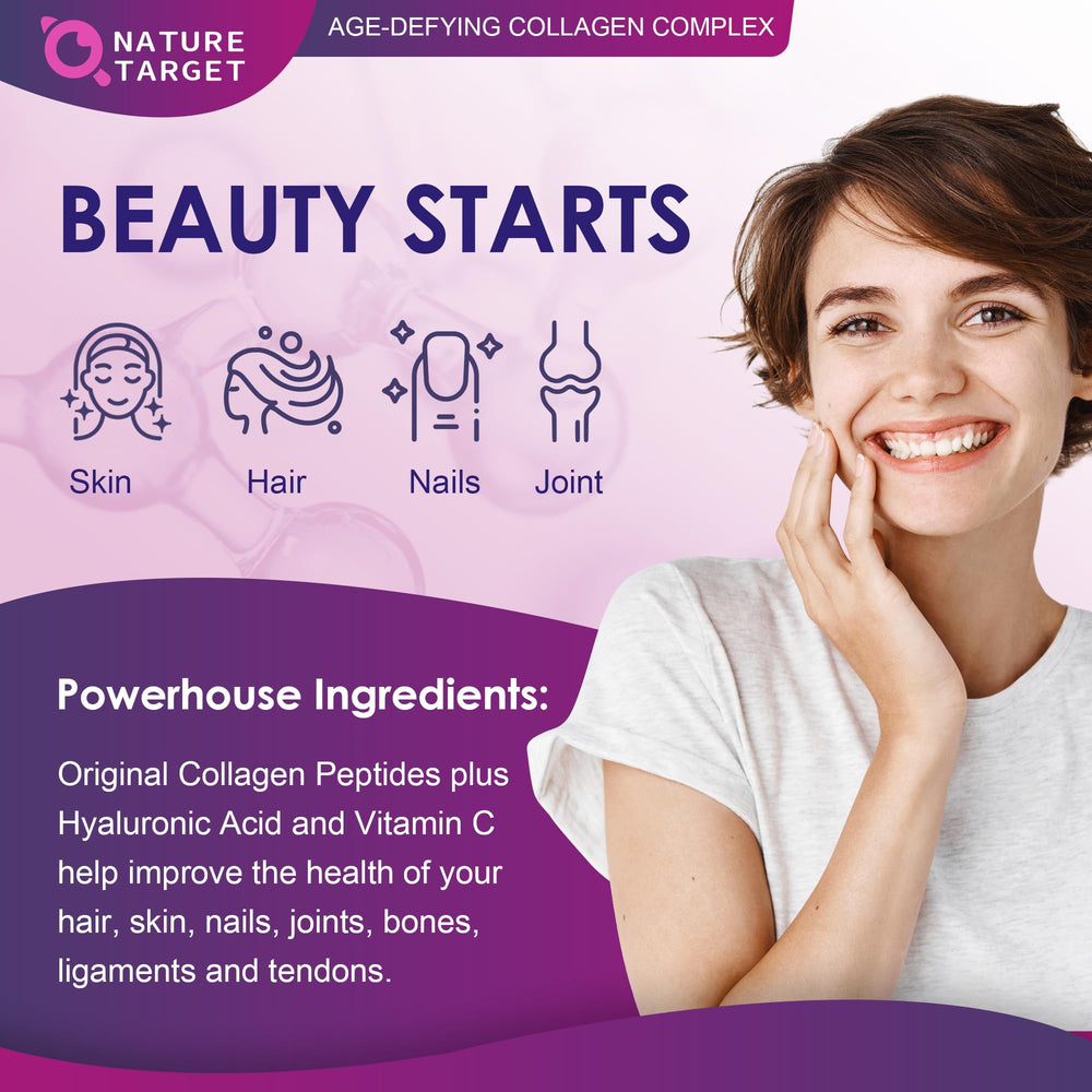 Vitamin C and Hyaluronic Acid supplement graphic