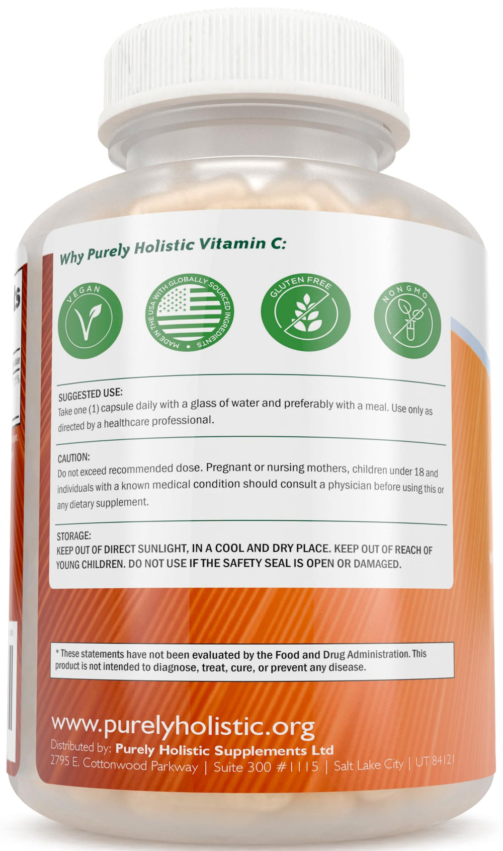 Key ingredients: Rosehip, Acerola, and ascorbic acid