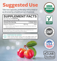 Vitamin C promoting skin health and overall wellness