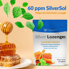 Vitamin C boosted throat relief lozenges