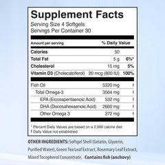 Vitamin D added omega-3 fish oil supplement