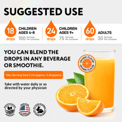 Label showing USDA Organic and MCT oil ingredients