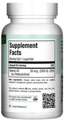 Vitamin D3 2000IU immune support olive oil-based liquid gels image