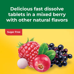 Label showing Vitamin D3 5000 IU (125 mcg) fast-dissolve tablets