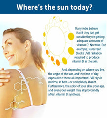 Vitamin D3 5,000 IU with co-factors and ingredients