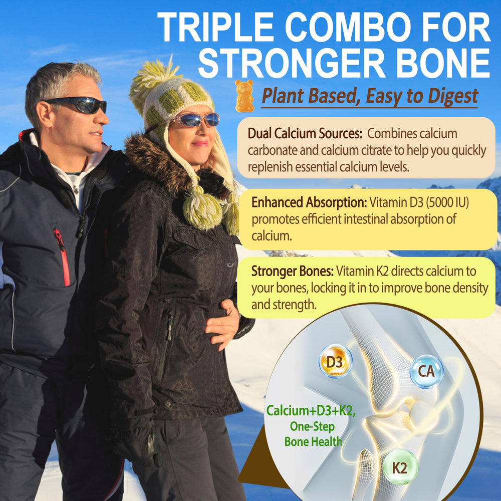 Label listing calcium citrate and calcium carbonate as ingredients