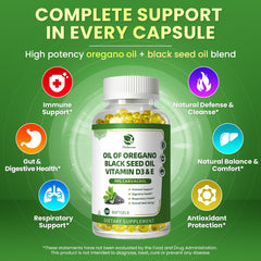 Vitamin D3 and Vitamin E for absorption