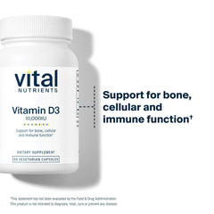 Easy-to-swallow vitamin D3 capsules for optimal absorption