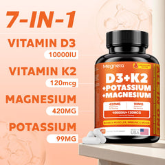Vitamin D3 K2 10,000 IU label close-up