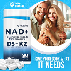 Vitamin D3 (4000 IU) and Vitamin K2 MK7 for bone and heart health