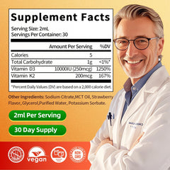 Nutrition label showing non-GMO ingredients