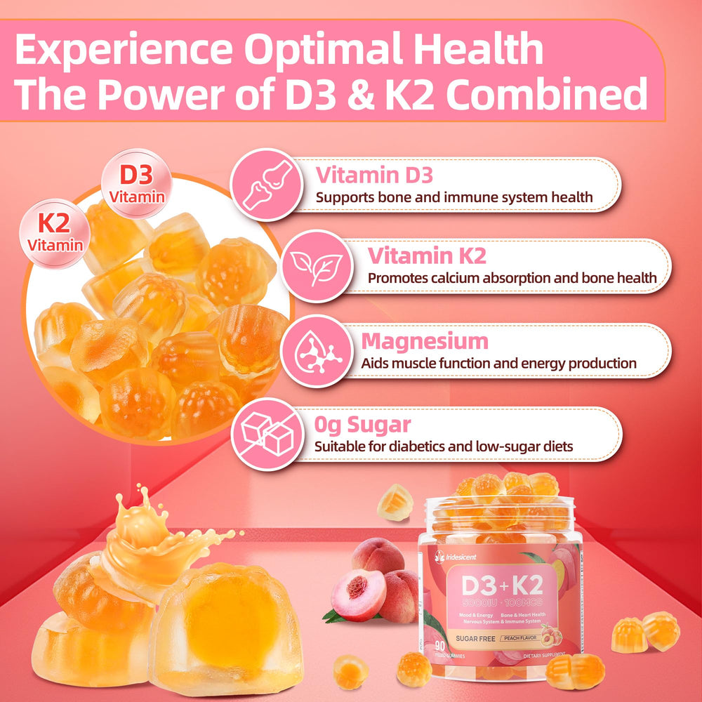 Close-up view of vitamin gummies showing texture