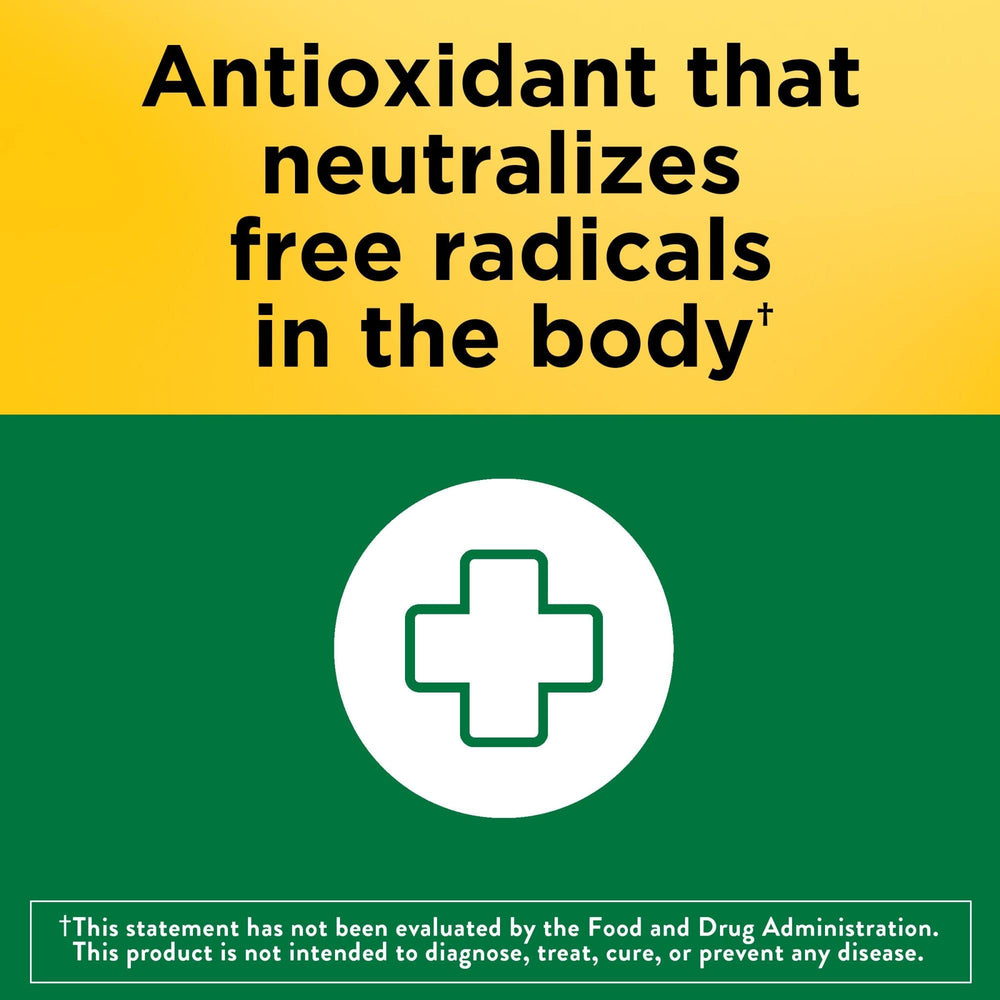 Vitamin E 400 IU softgels supporting immune health