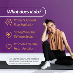 Vitamin E 400 IU showing dl-alpha tocopherol acetate