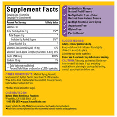 Vitamin E 6.8 mg per serving label